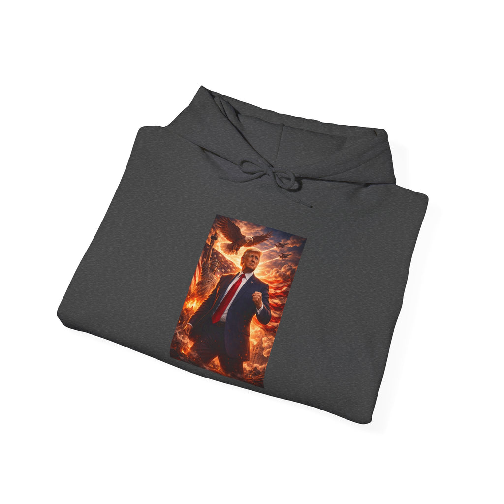 Patriotic Leader Portrait Hoodie
