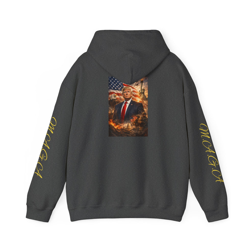 Patriotic Leader Portrait Hoodie