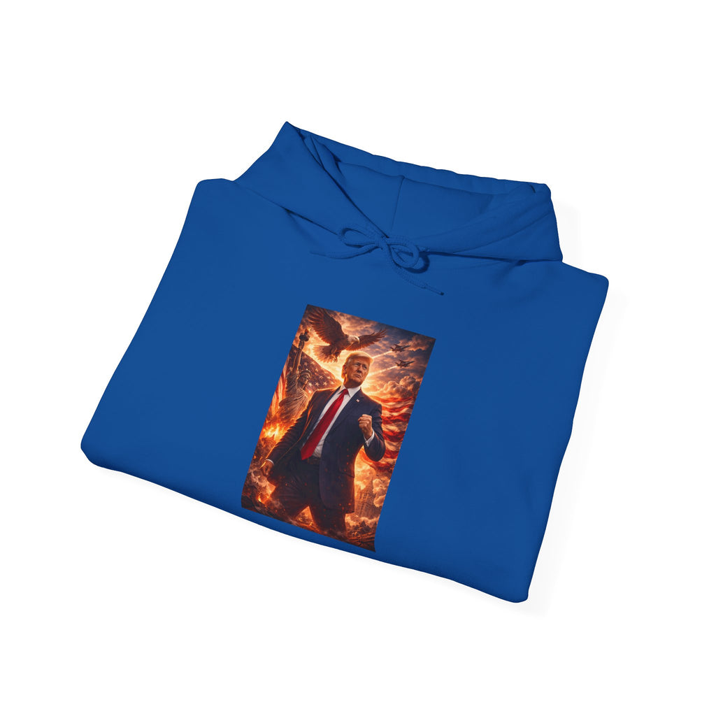 Patriotic Leader Portrait Hoodie