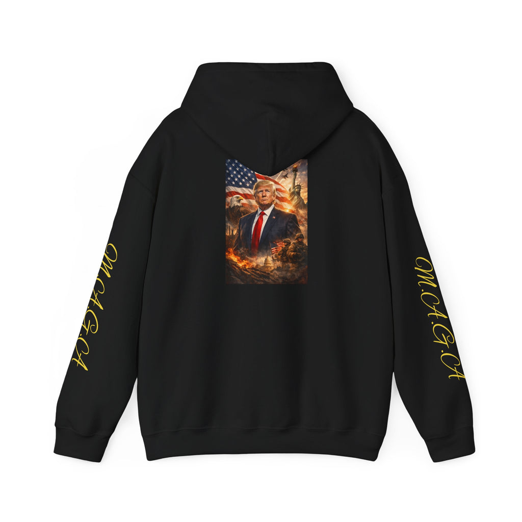 Patriotic Leader Portrait Hoodie