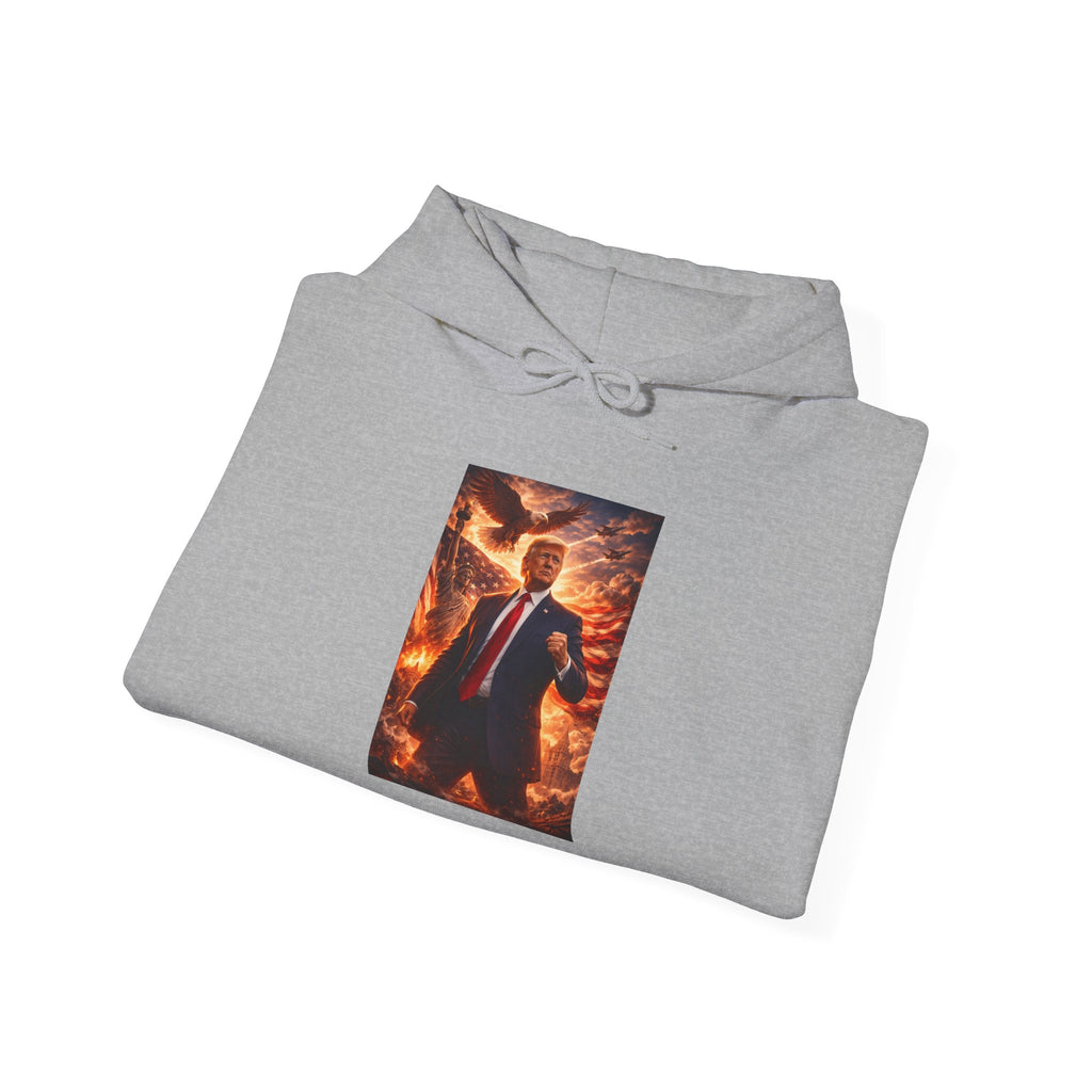 Patriotic Leader Portrait Hoodie