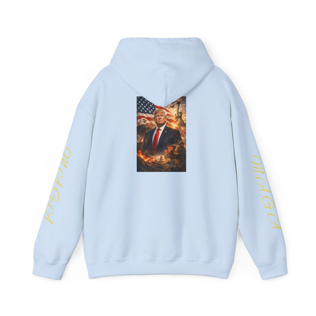 Patriotic Leader Portrait Hoodie