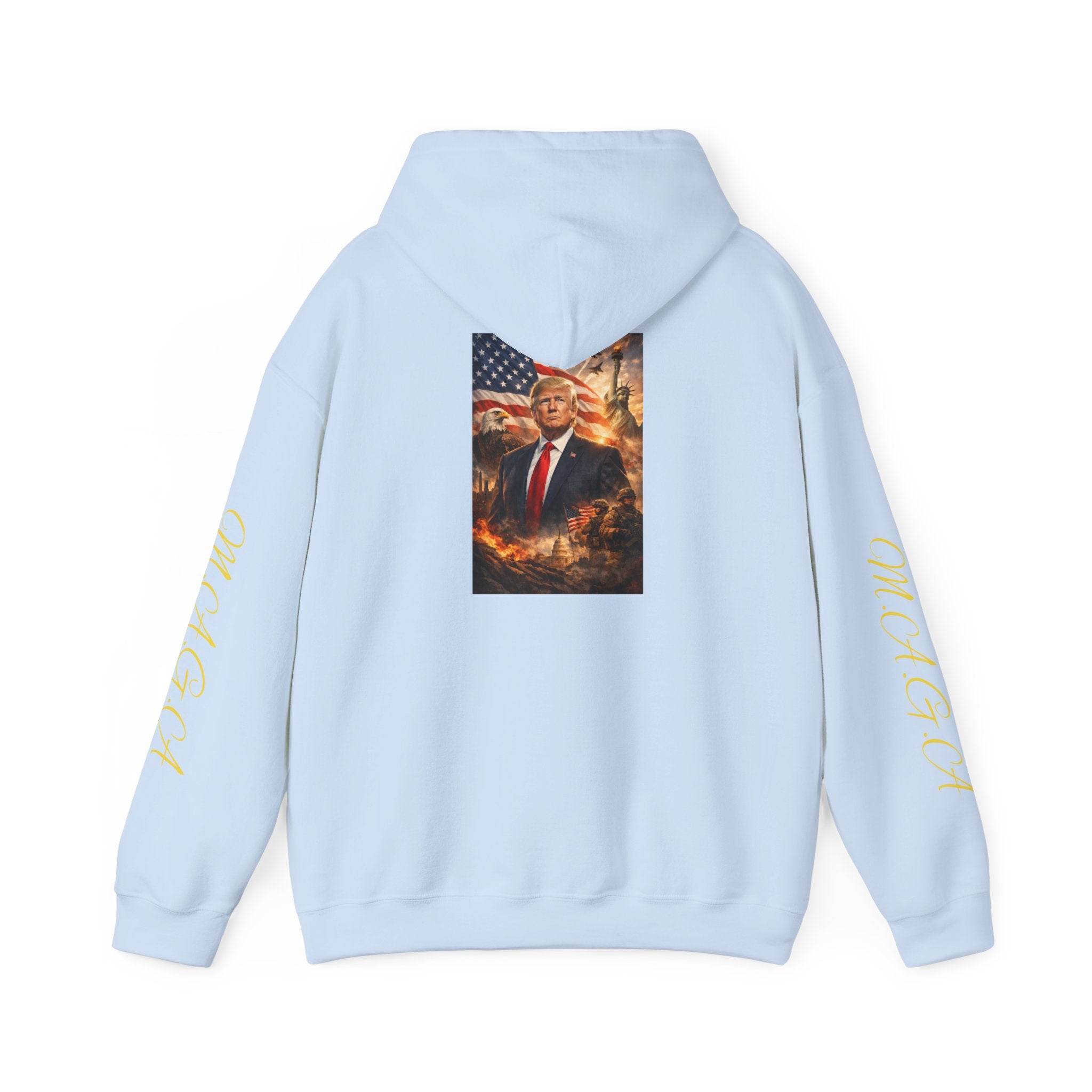 Patriotic Leader Portrait Hoodie