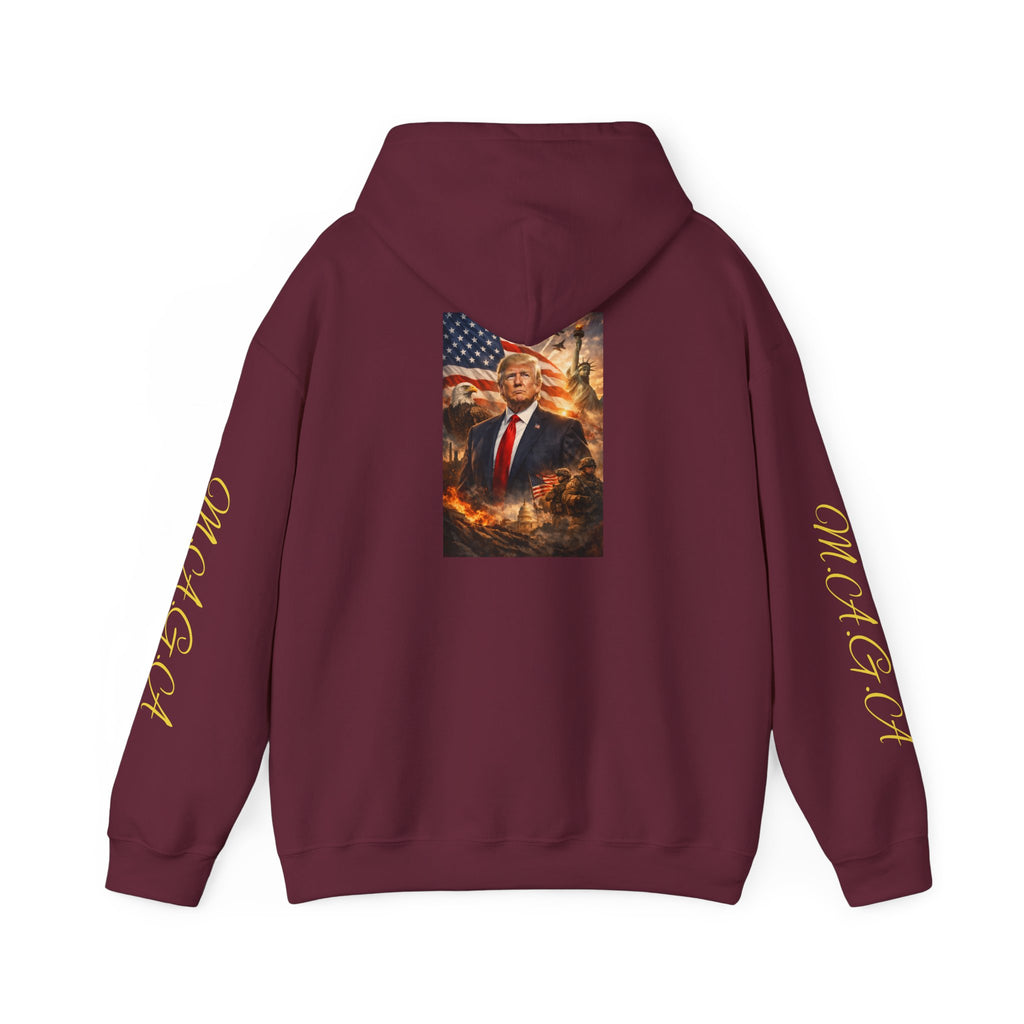 Patriotic Leader Portrait Hoodie