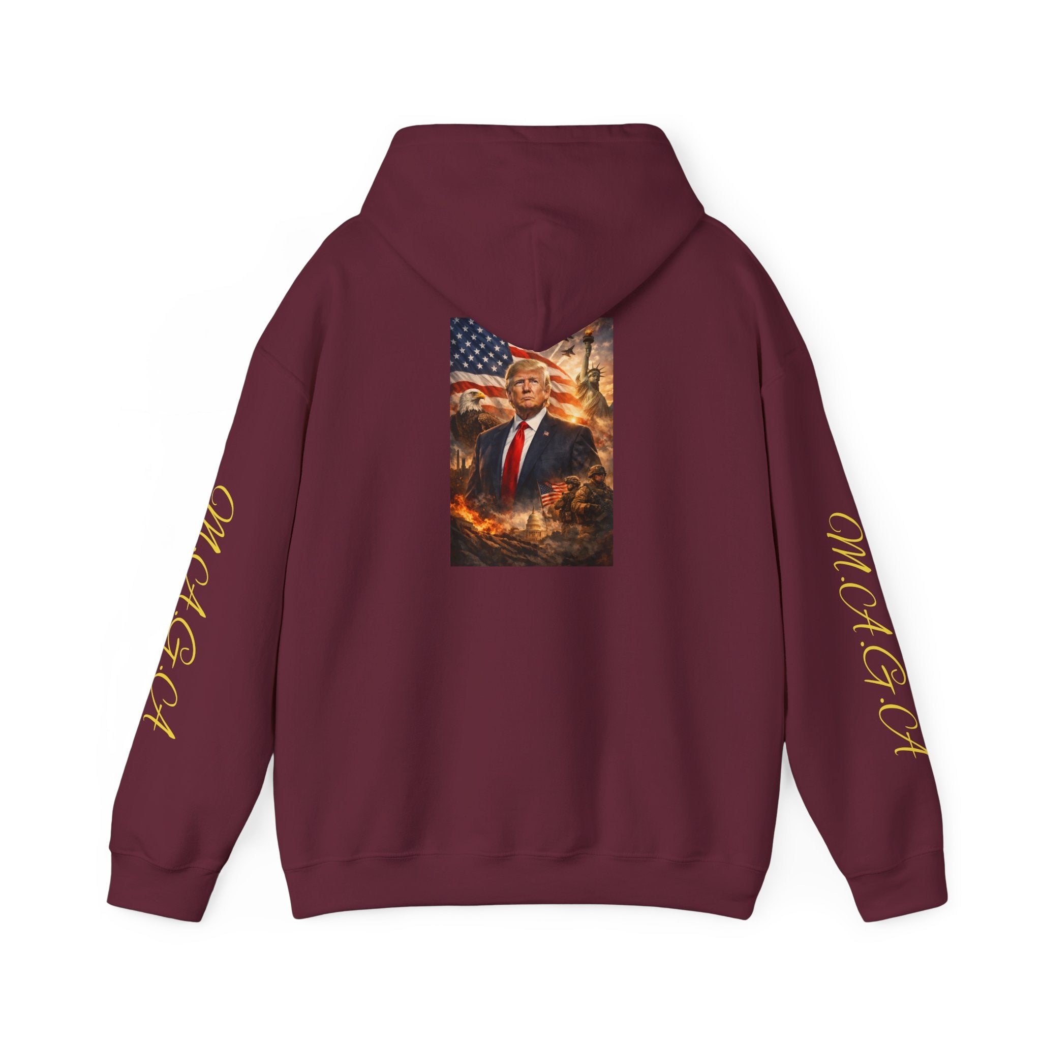Patriotic Leader Portrait Hoodie