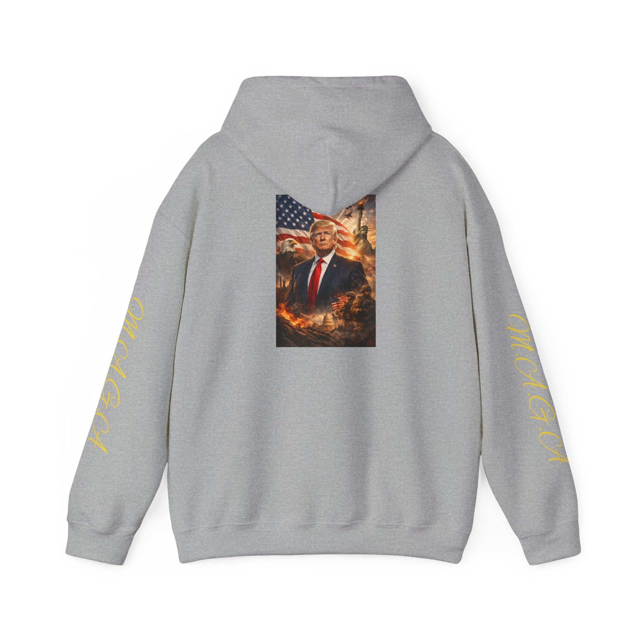 Patriotic Leader Portrait Hoodie