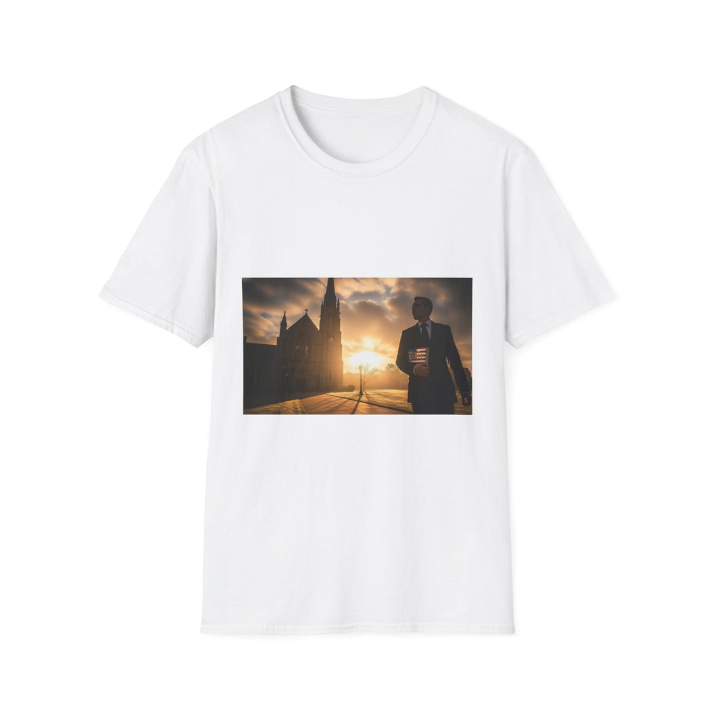 Christian Faith T-Shirt — Inspirational Cross & Scripture Graphic