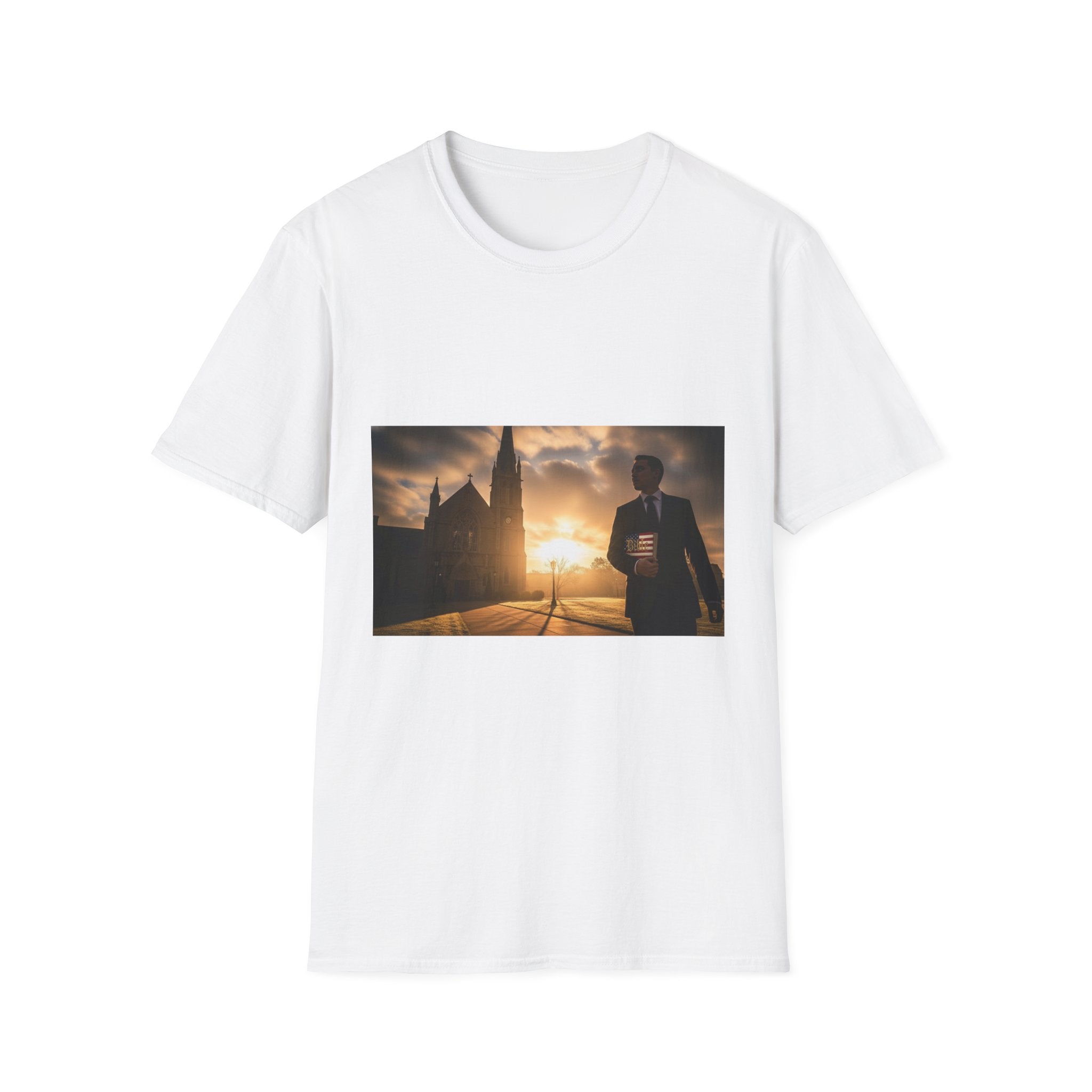 Christian Faith T-Shirt — Inspirational Cross & Scripture Graphic