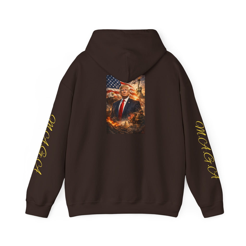 Patriotic Leader Portrait Hoodie
