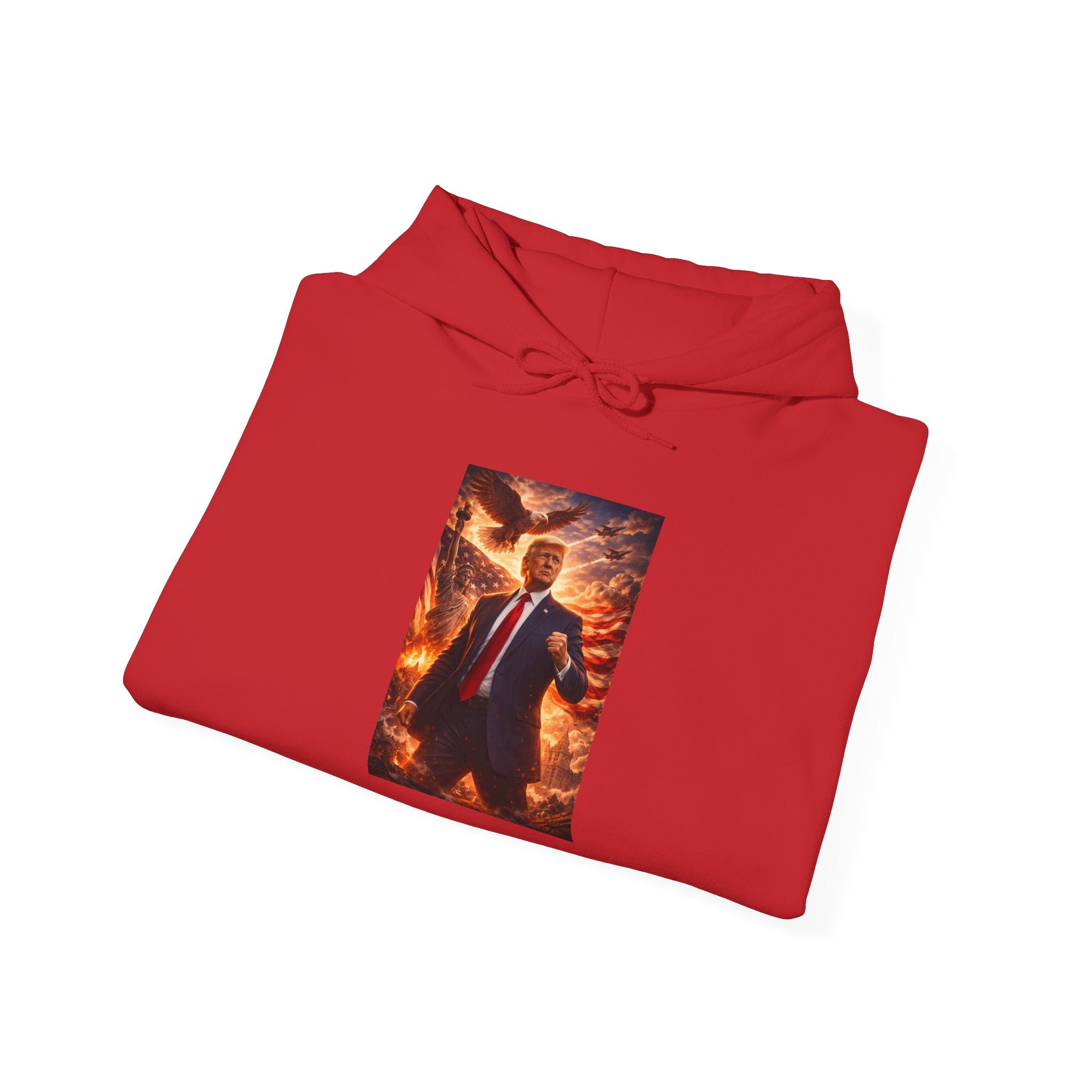 Patriotic Leader Portrait Hoodie