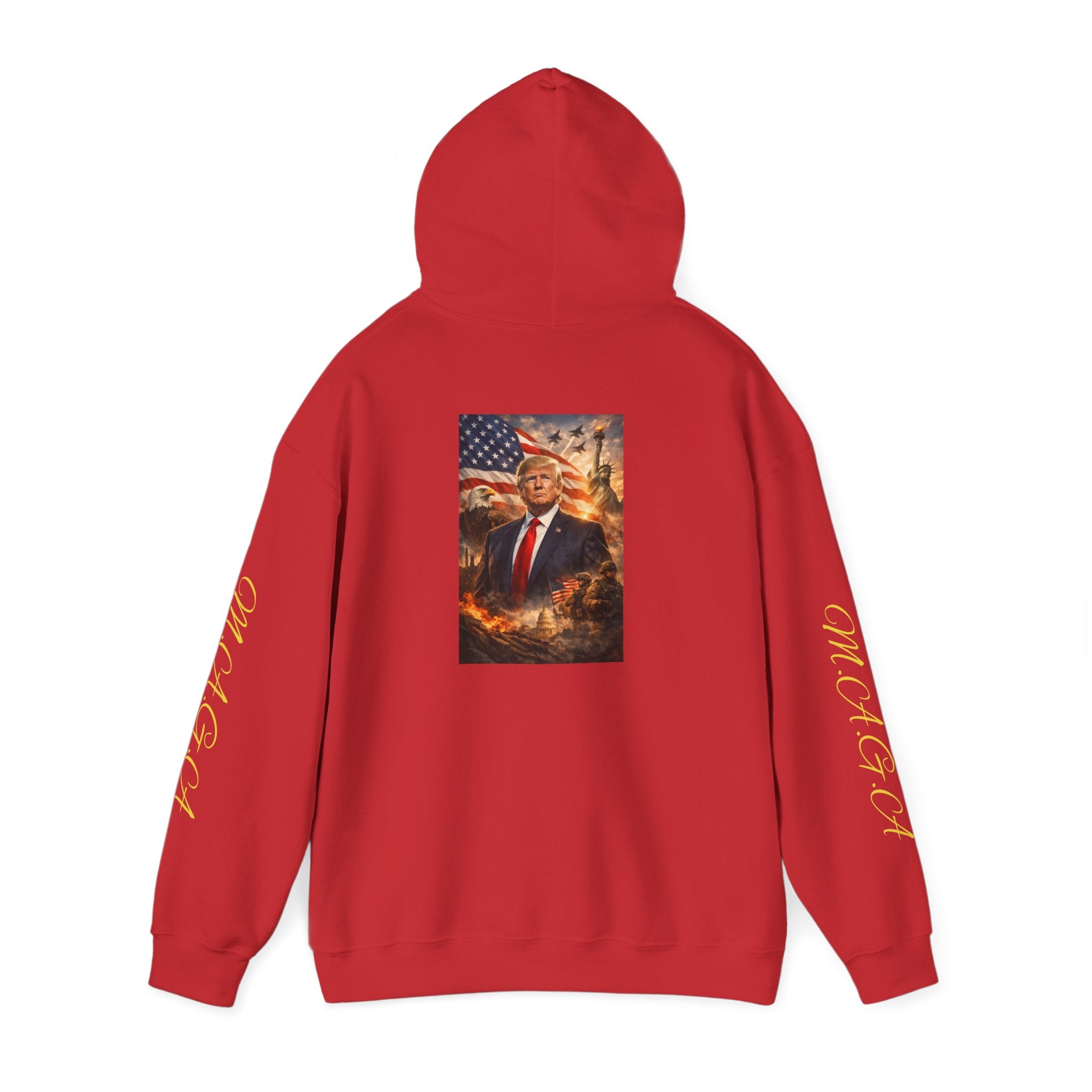Patriotic Leader Portrait Hoodie
