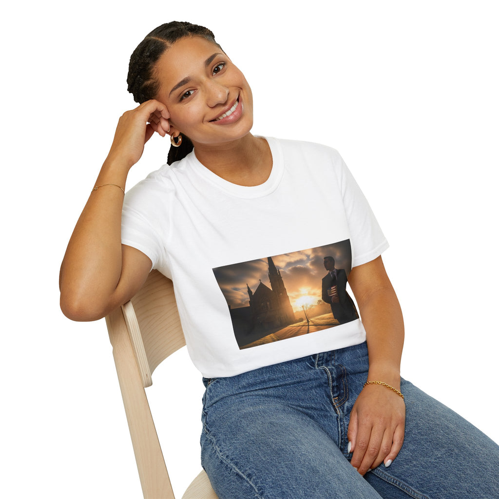 Christian Faith T-Shirt — Inspirational Cross & Scripture Graphic