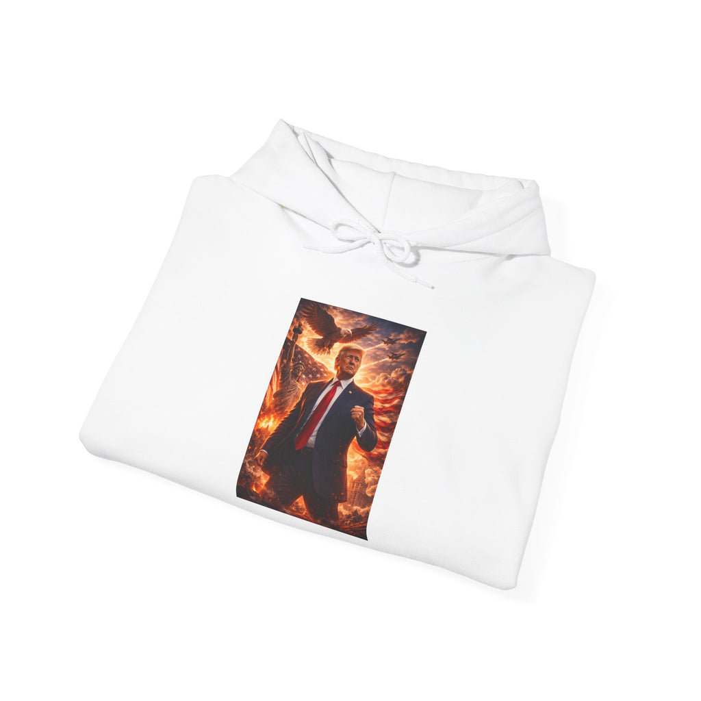 Patriotic Leader Portrait Hoodie