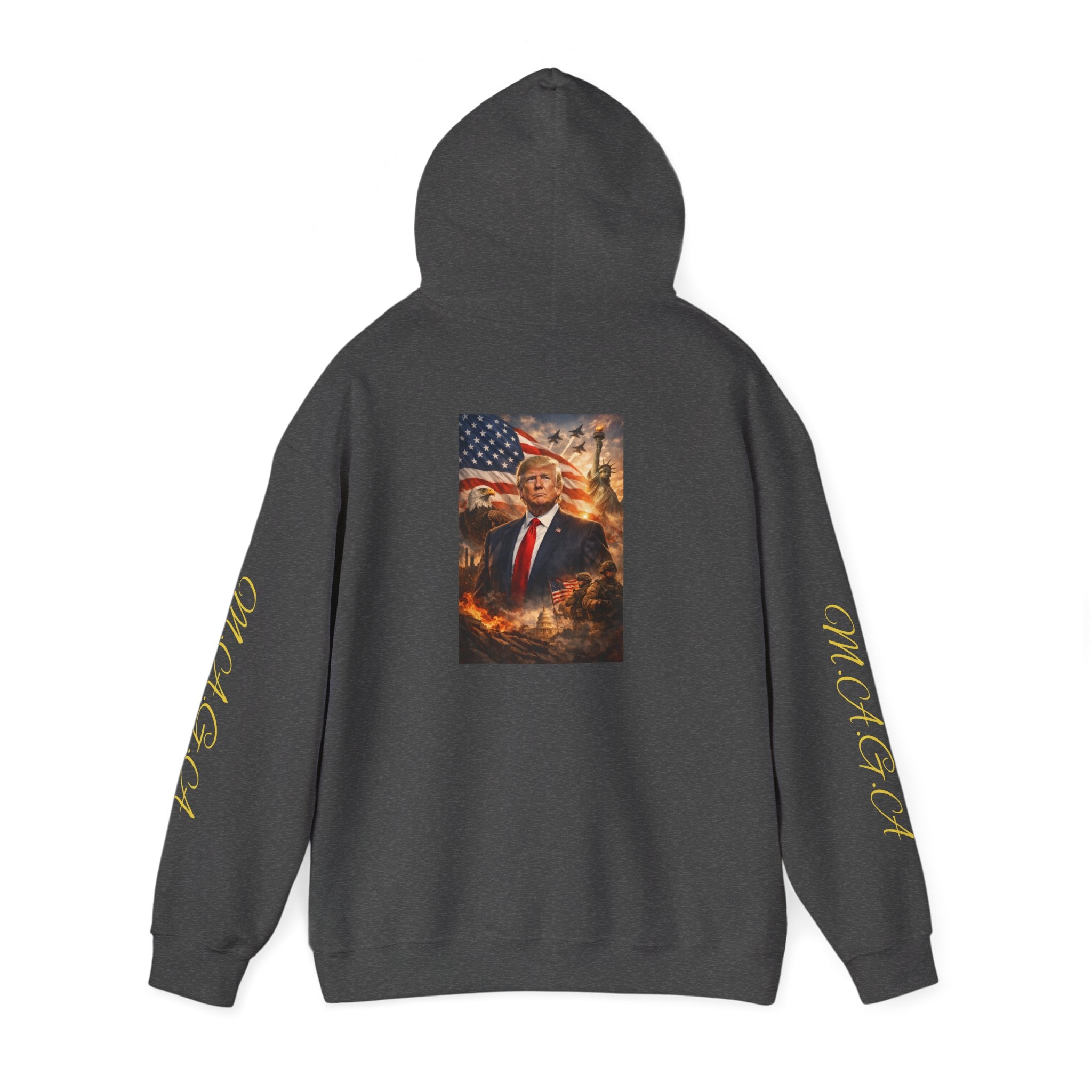 Patriotic Leader Portrait Hoodie