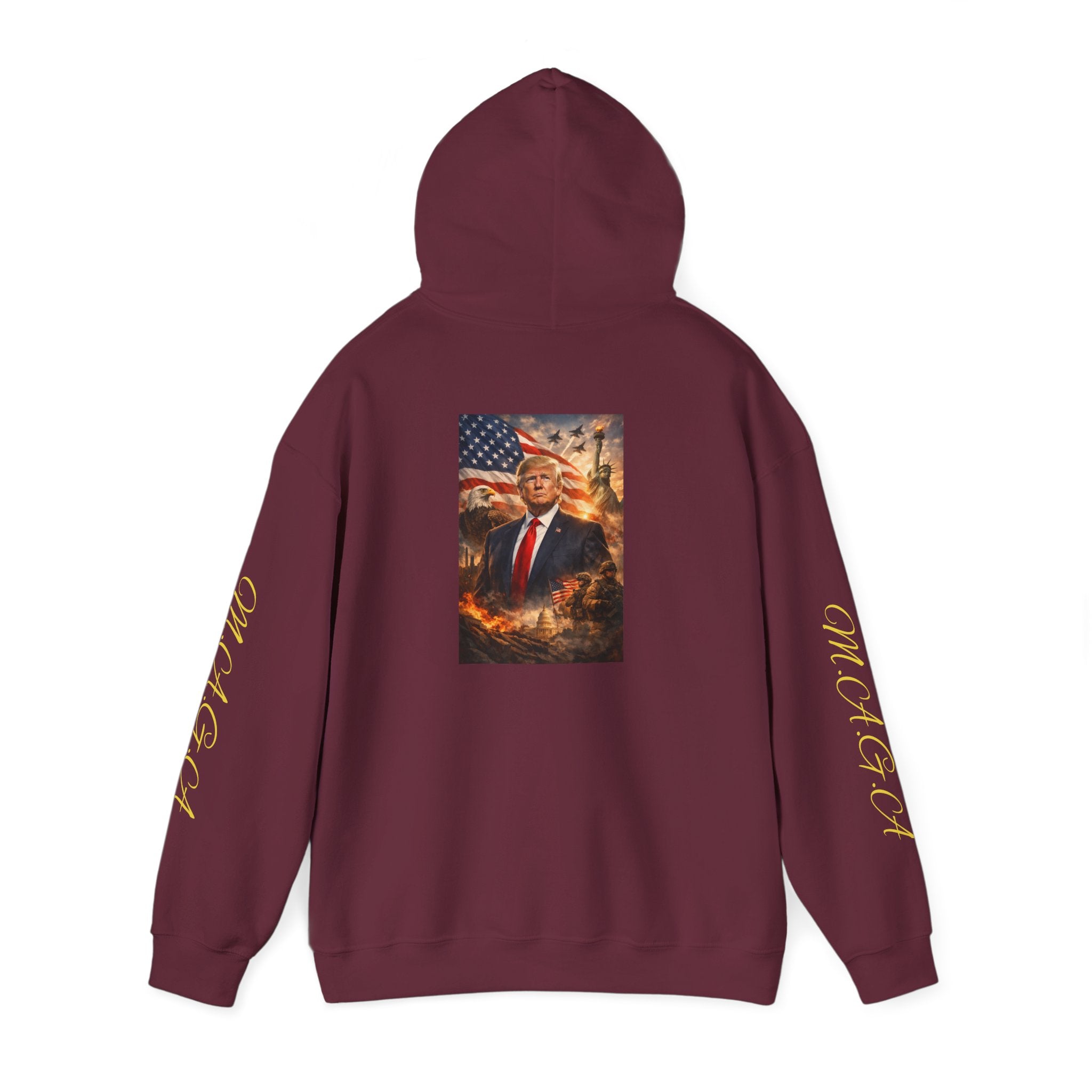 Patriotic Leader Portrait Hoodie