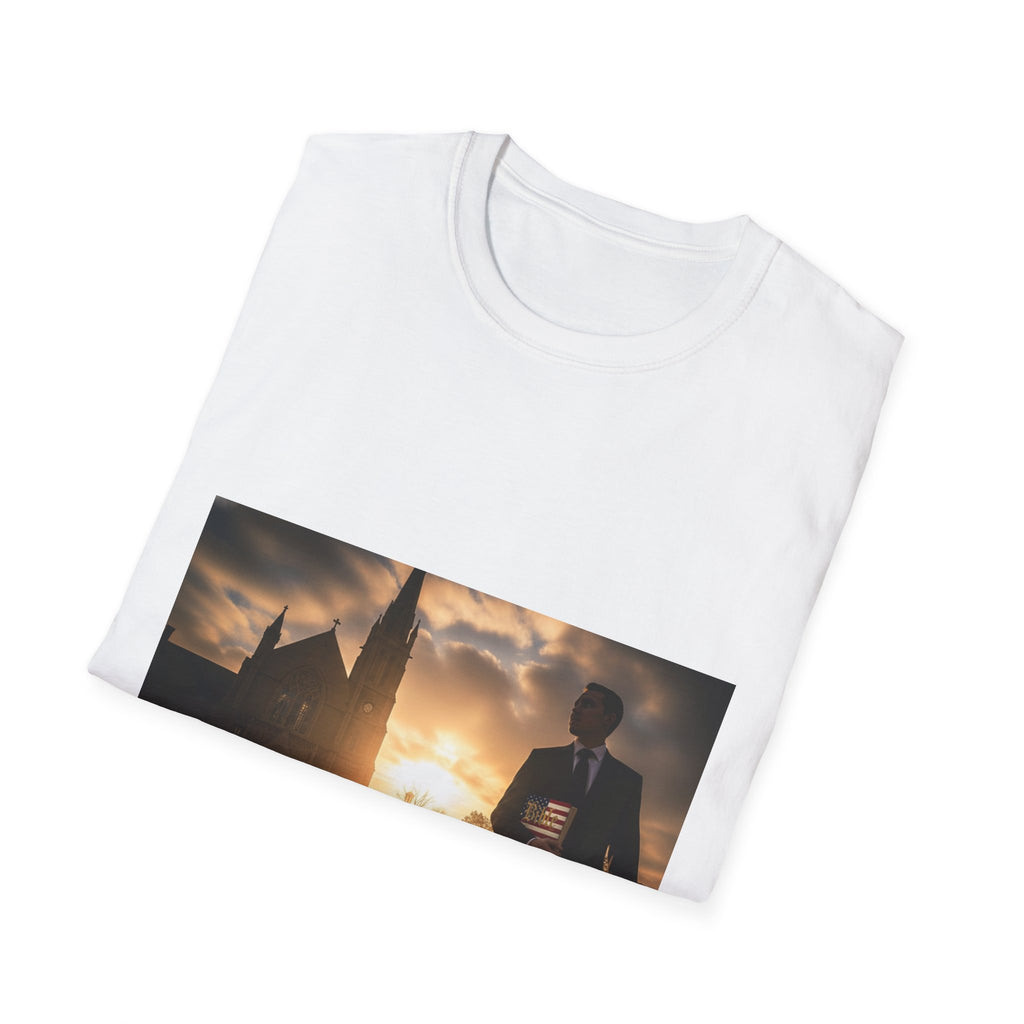 Christian Faith T-Shirt — Inspirational Cross & Scripture Graphic
