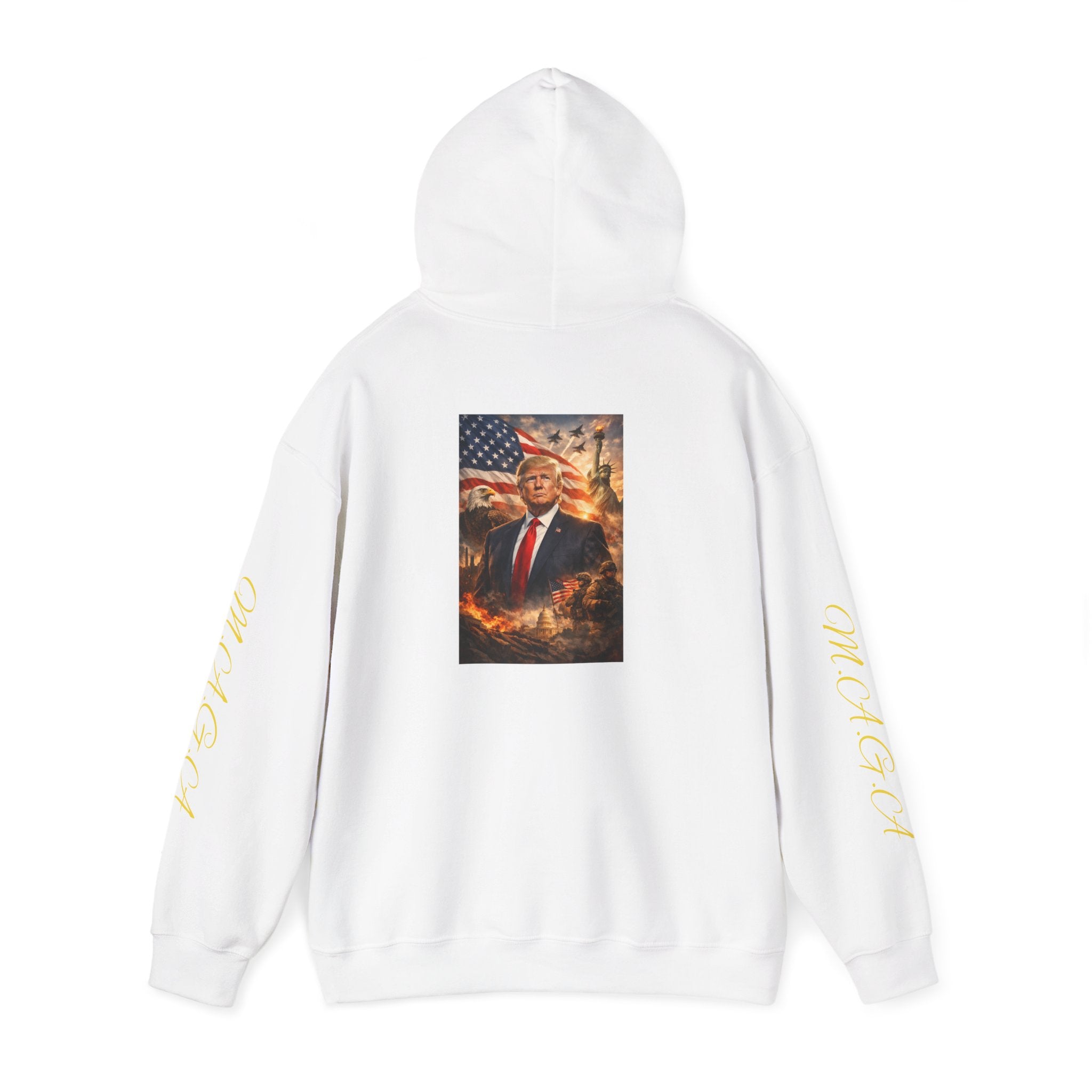 Patriotic Leader Portrait Hoodie