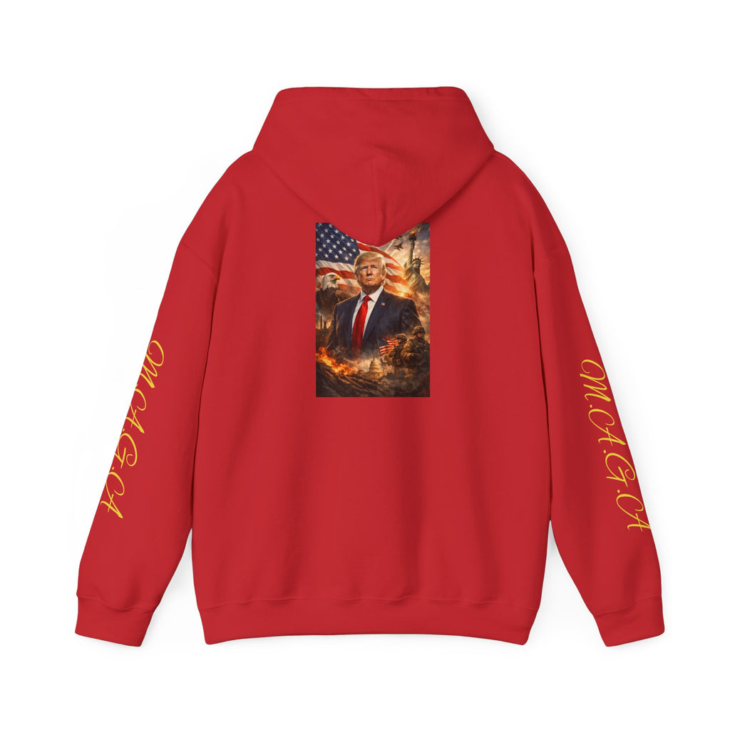 Patriotic Leader Portrait Hoodie