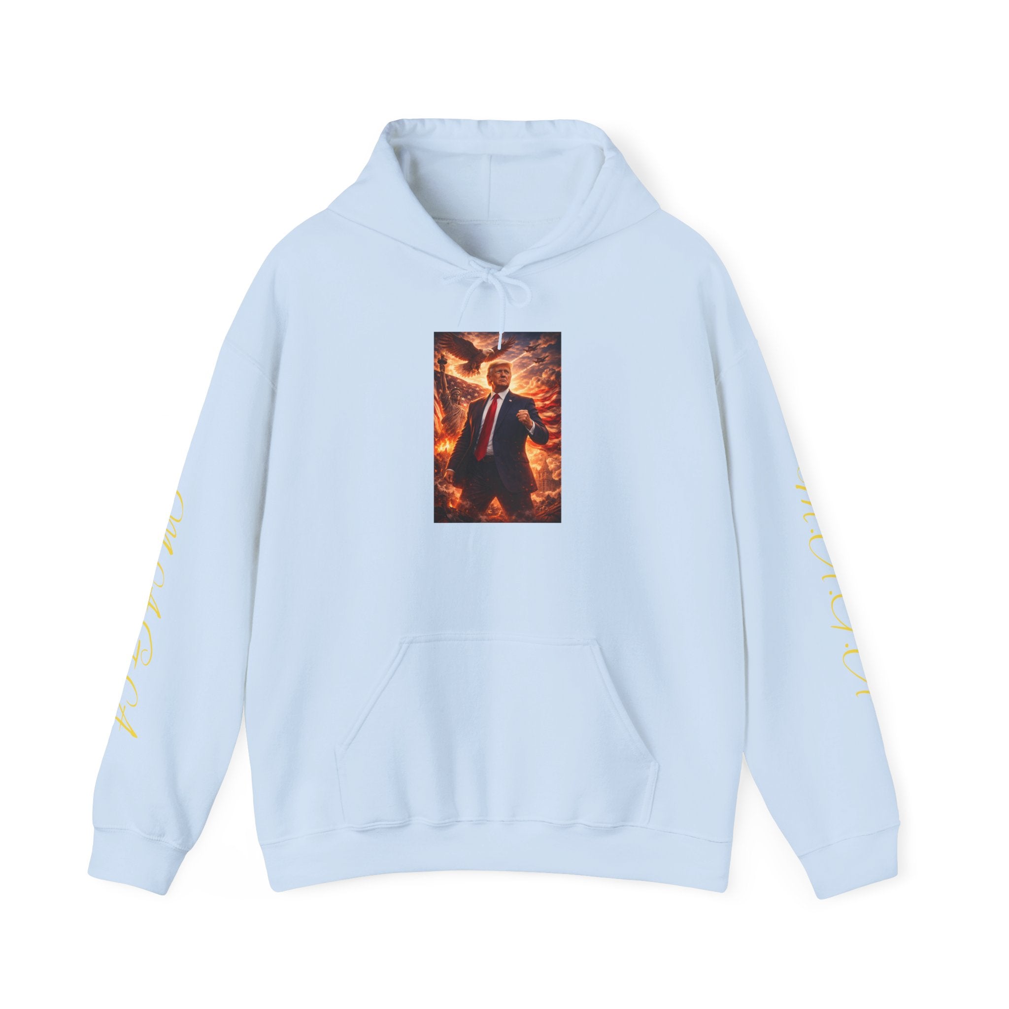 Patriotic Leader Portrait Hoodie