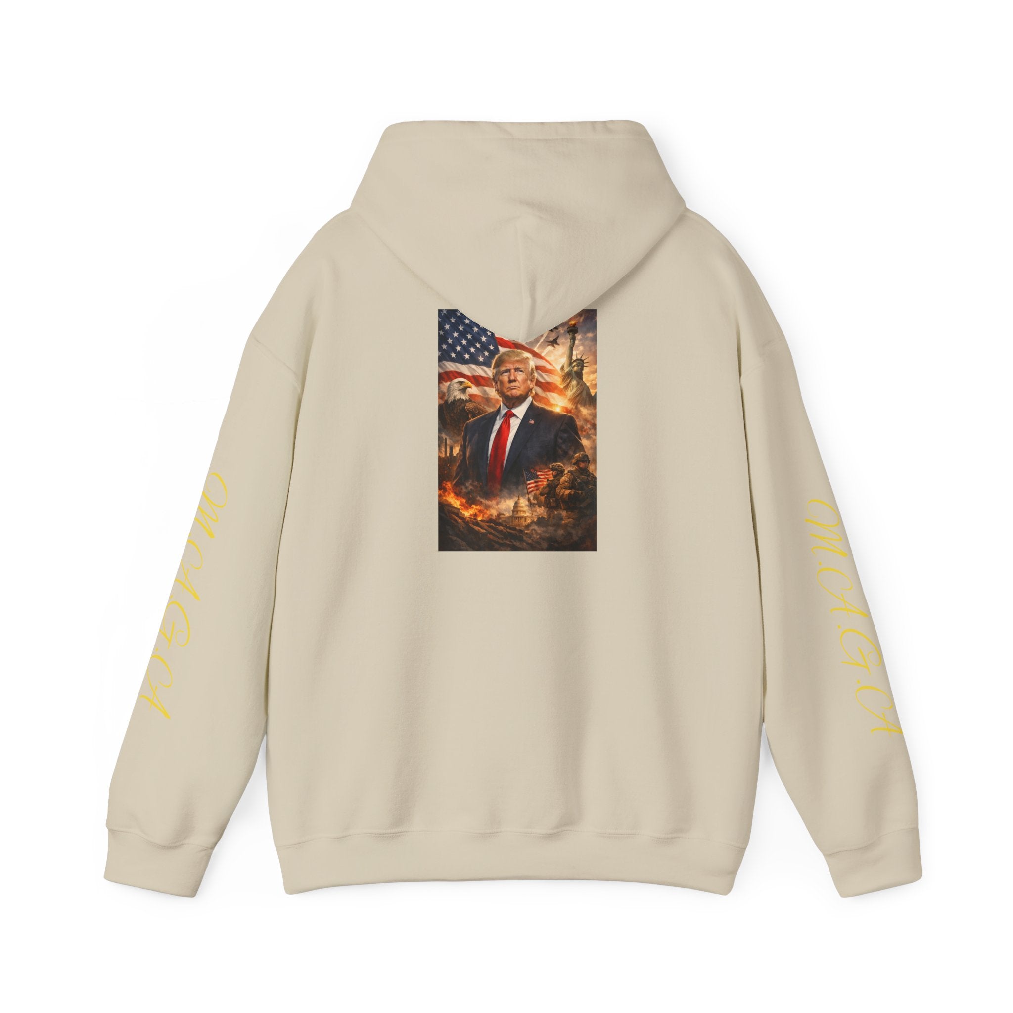Patriotic Leader Portrait Hoodie