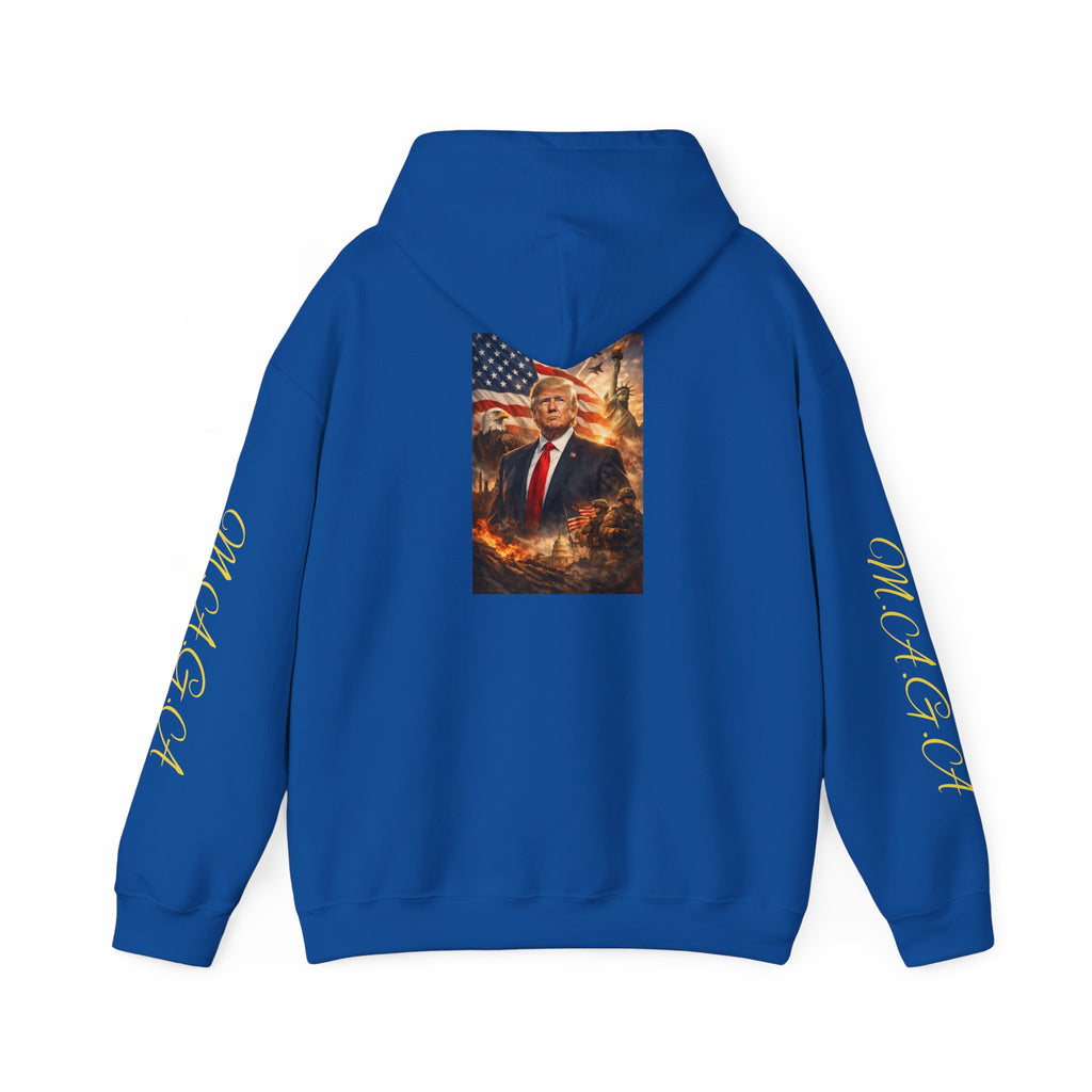 Patriotic Leader Portrait Hoodie