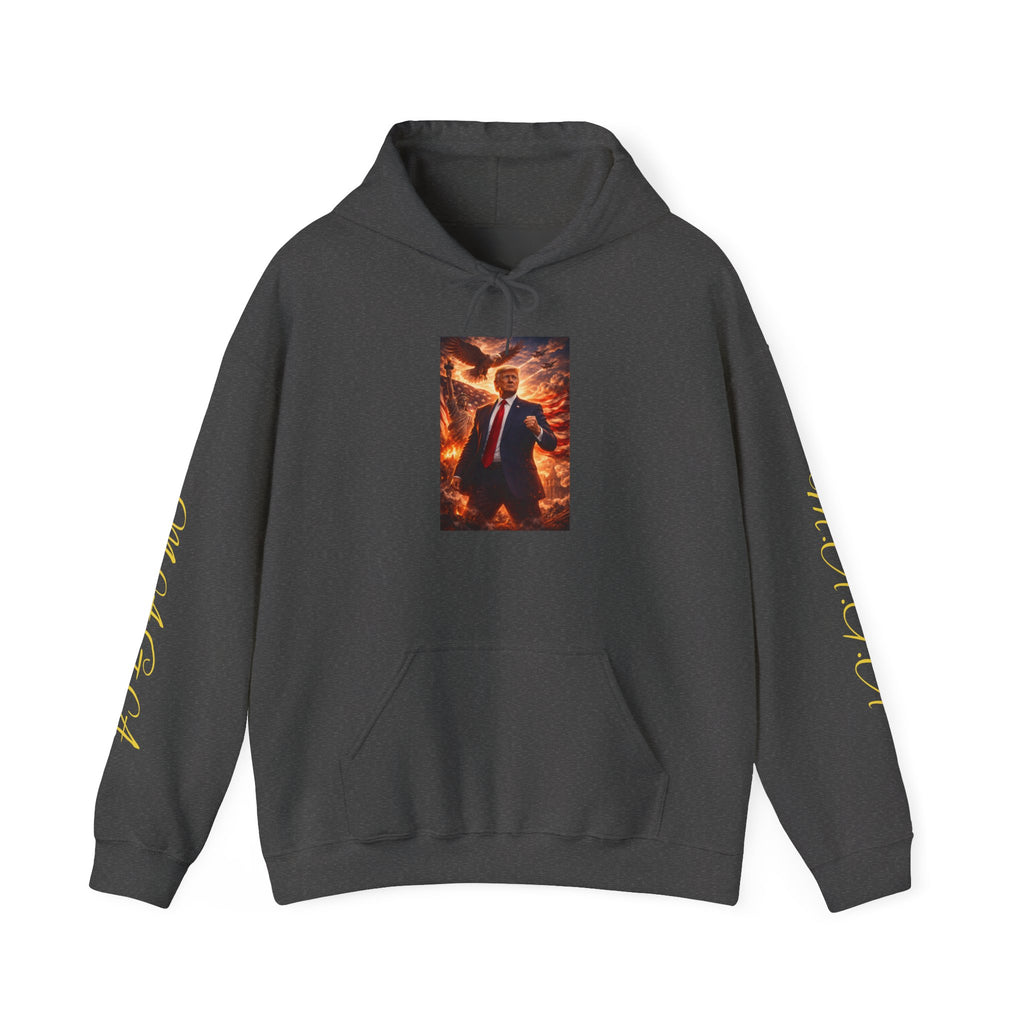Patriotic Leader Portrait Hoodie