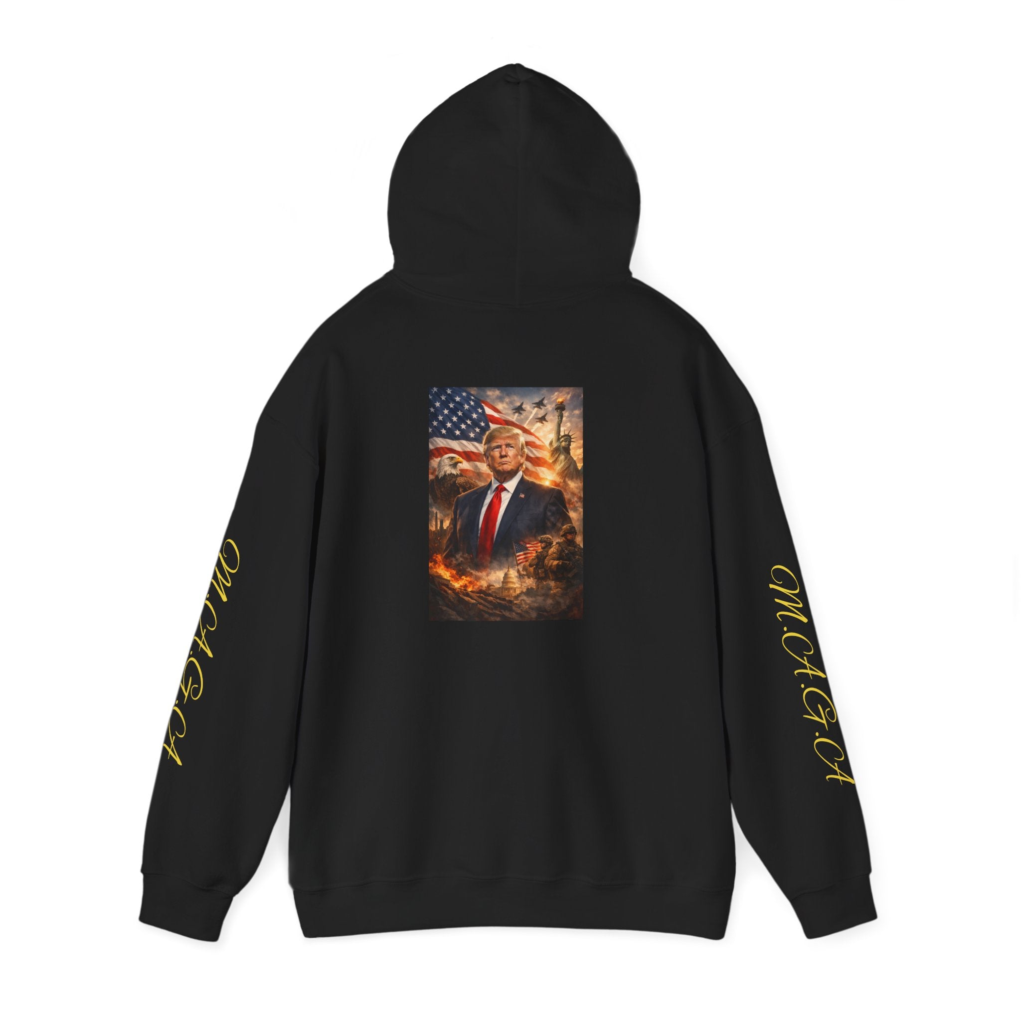 Patriotic Leader Portrait Hoodie