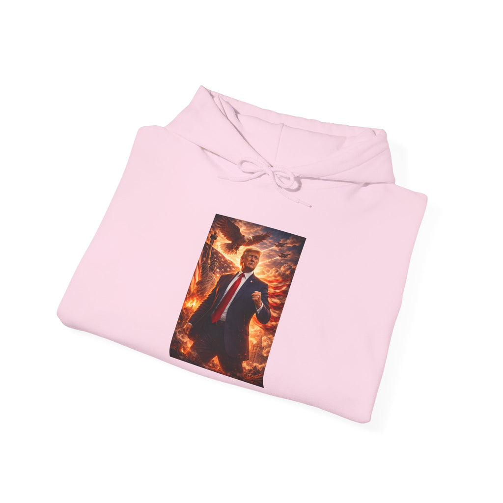 Patriotic Leader Portrait Hoodie