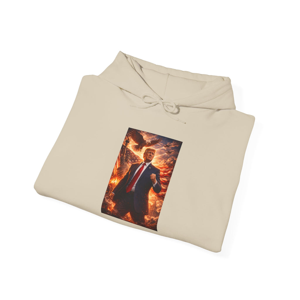 Patriotic Leader Portrait Hoodie