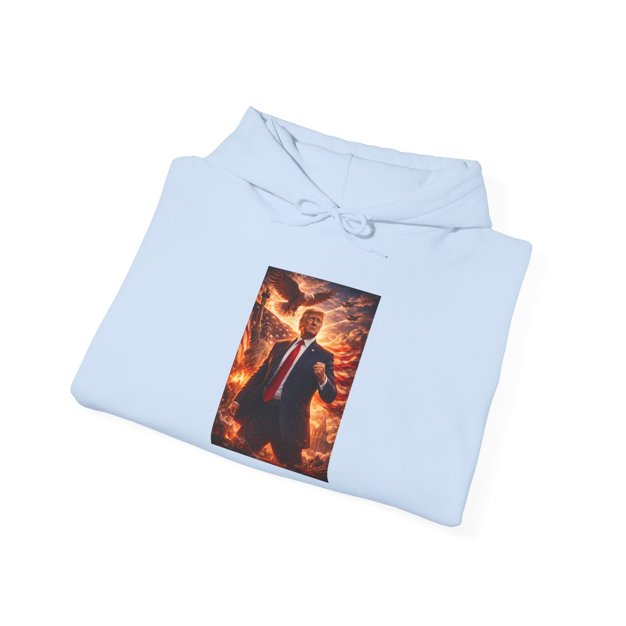 Patriotic Leader Portrait Hoodie
