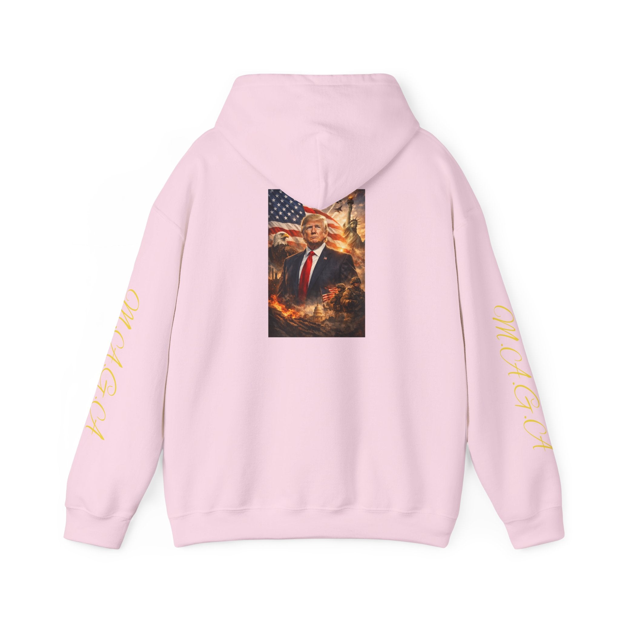 Patriotic Leader Portrait Hoodie
