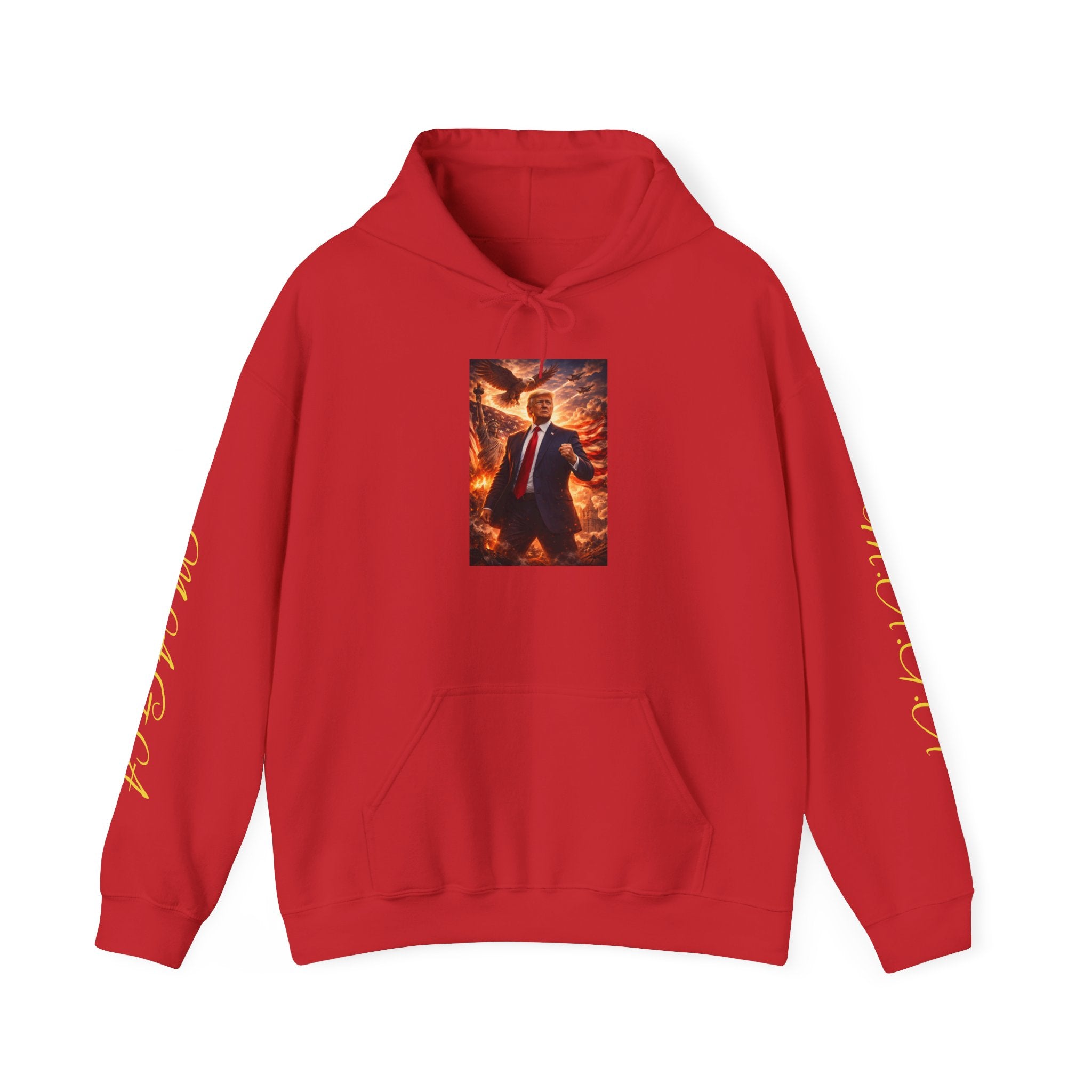 Patriotic Leader Portrait Hoodie