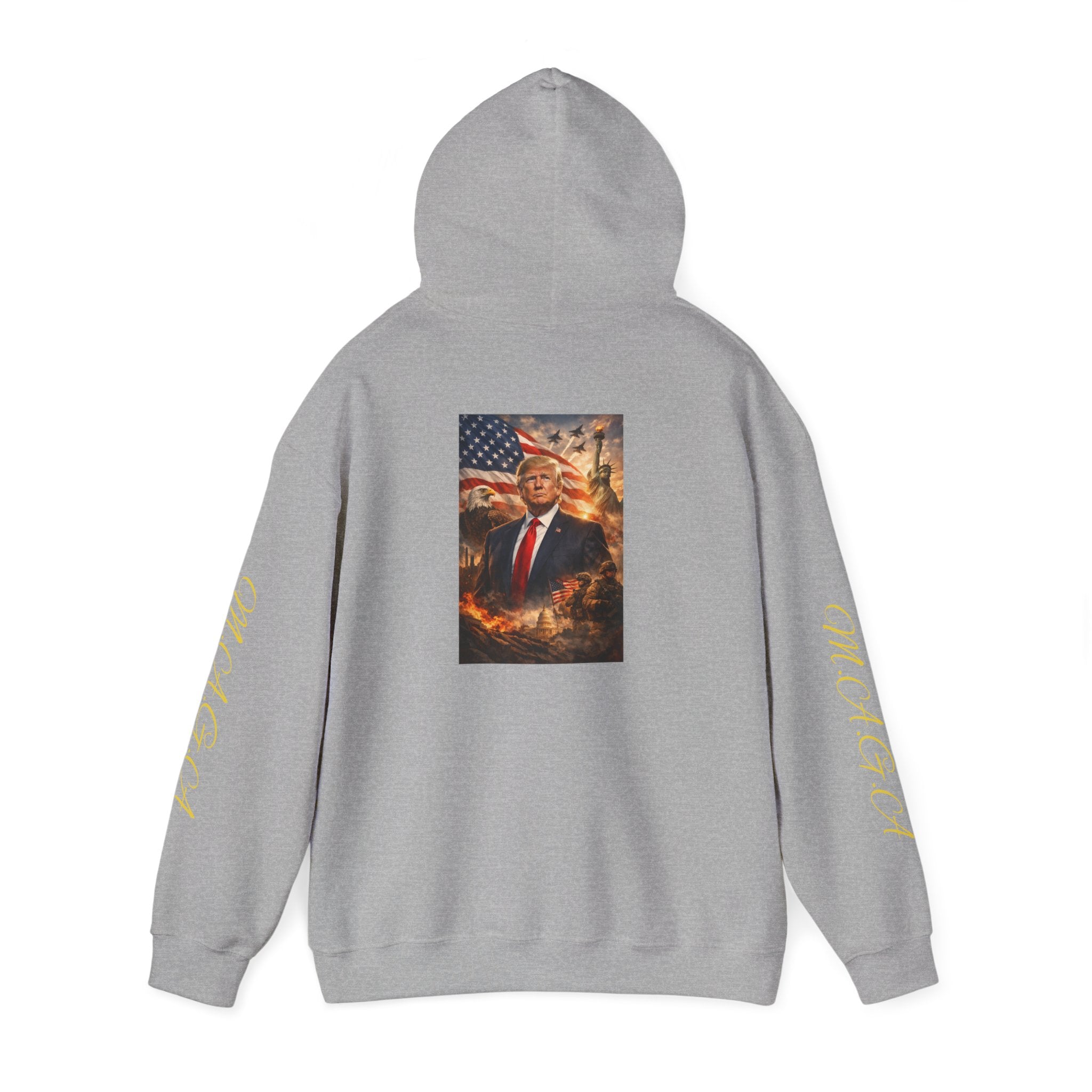 Patriotic Leader Portrait Hoodie
