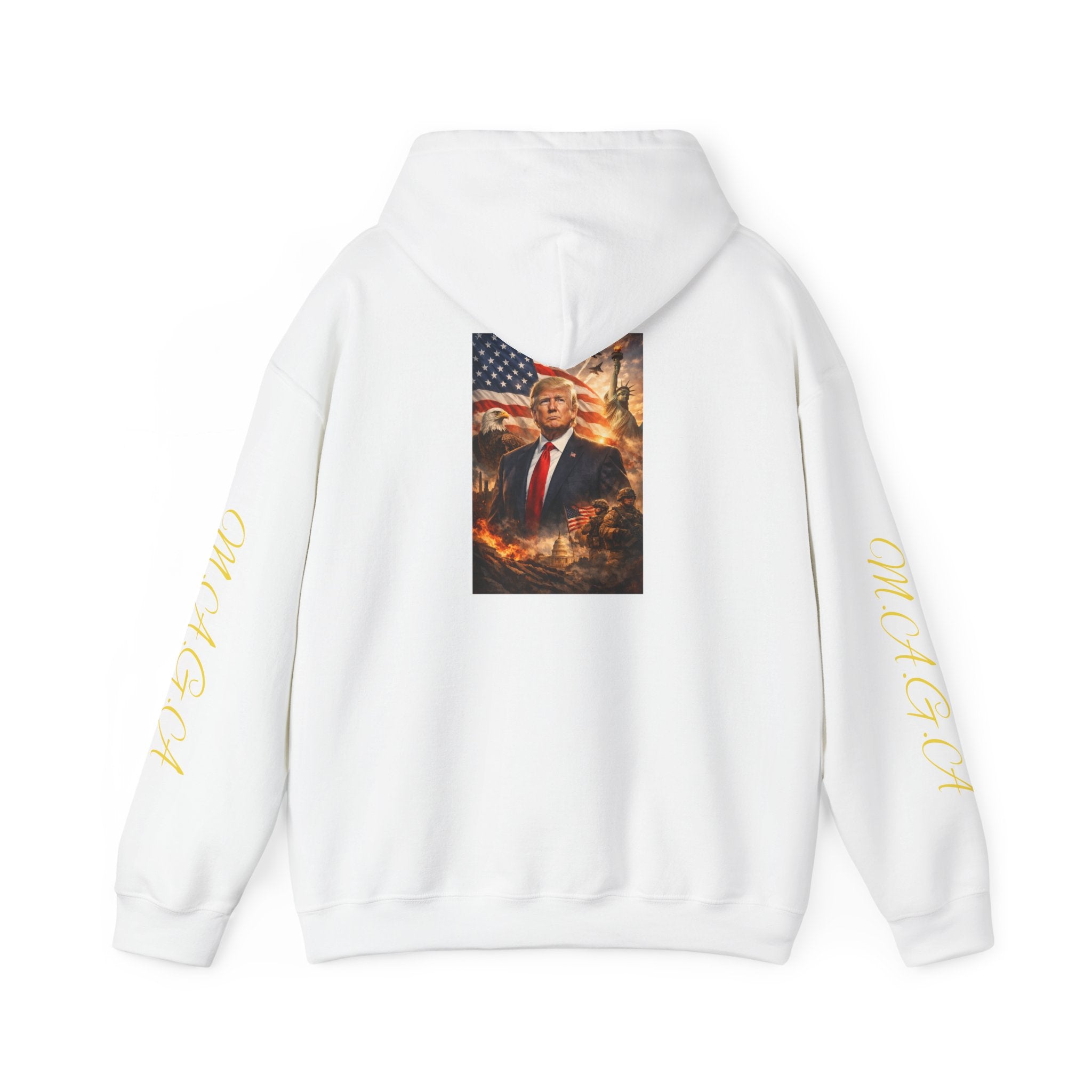 Patriotic Leader Portrait Hoodie