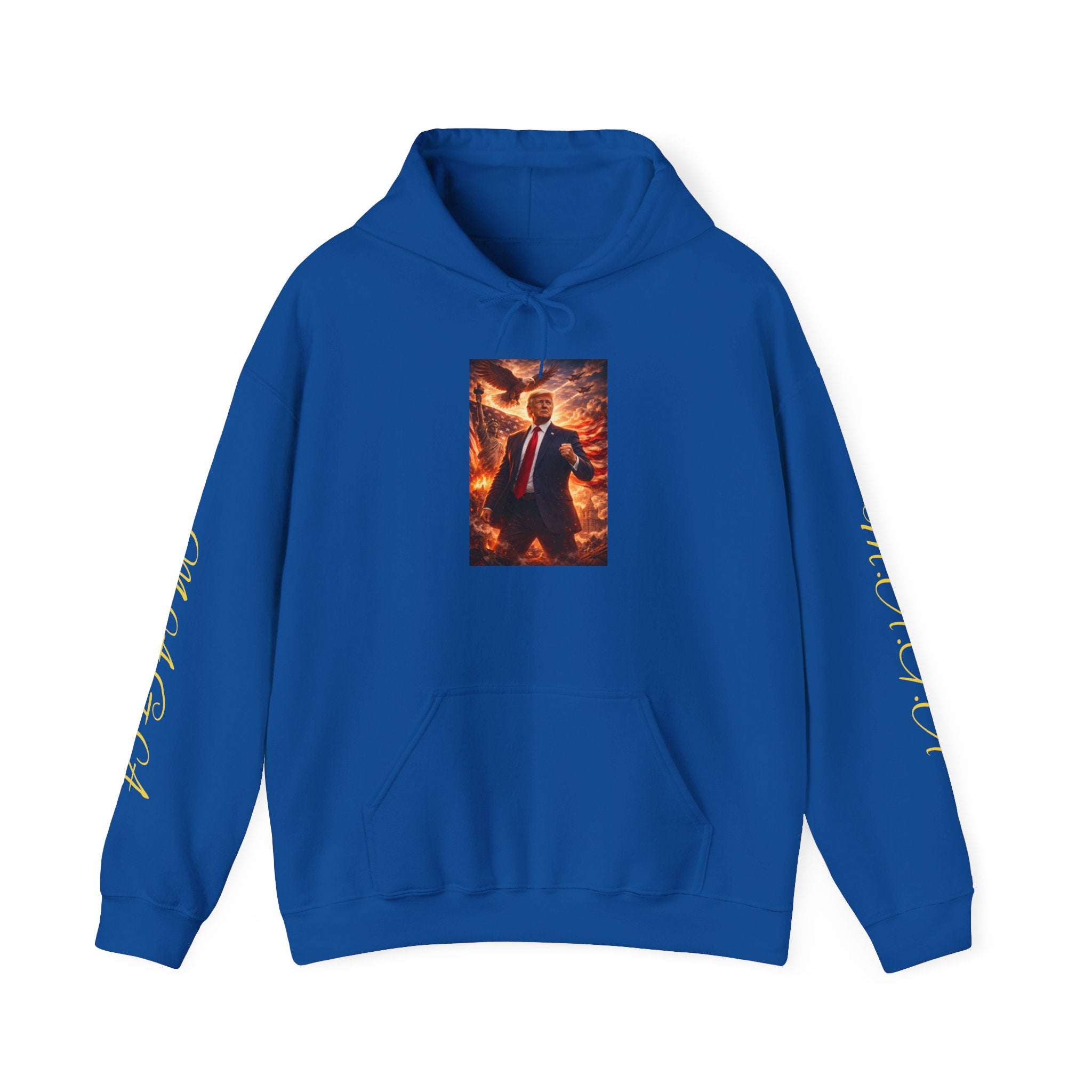 Patriotic Leader Portrait Hoodie