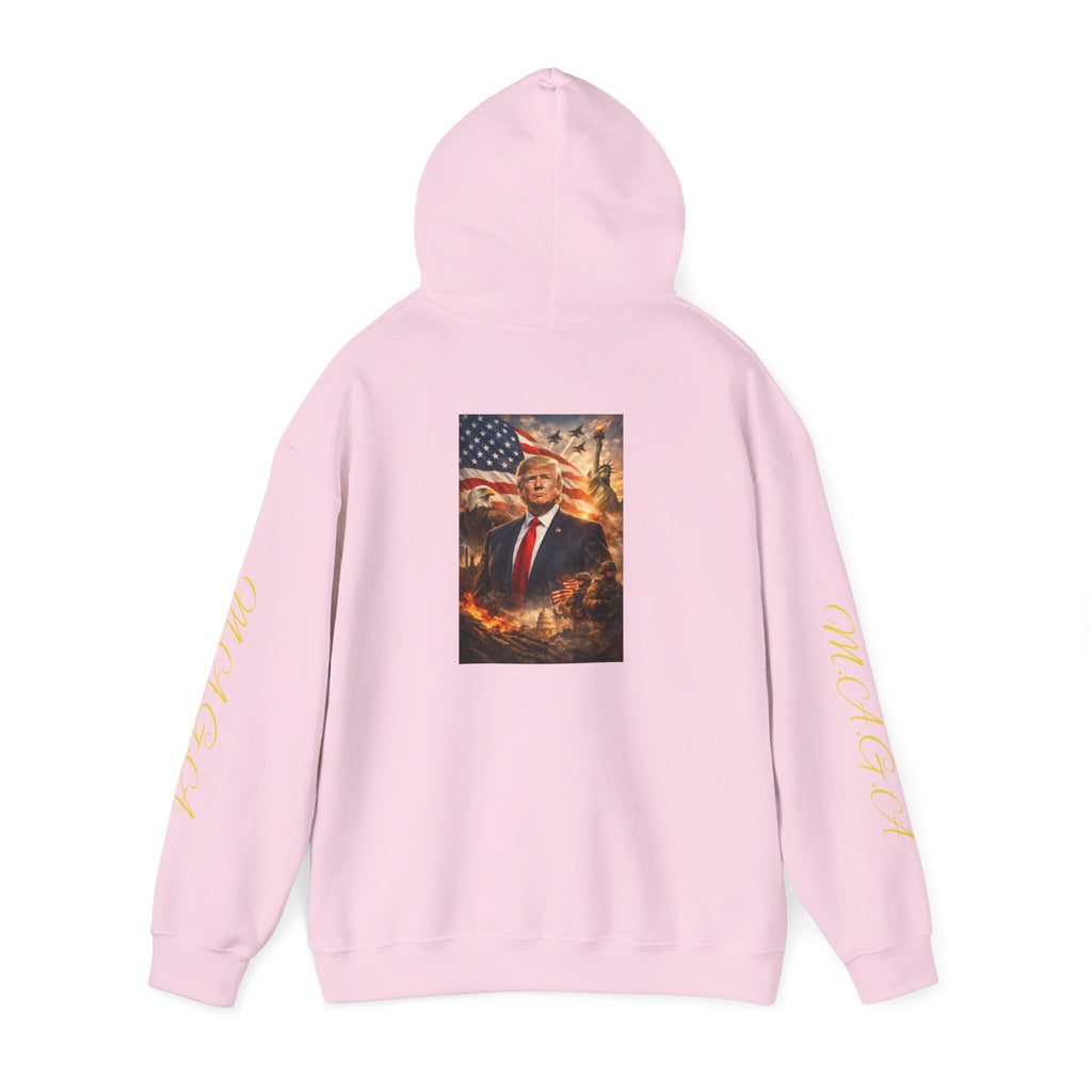 Patriotic Leader Portrait Hoodie