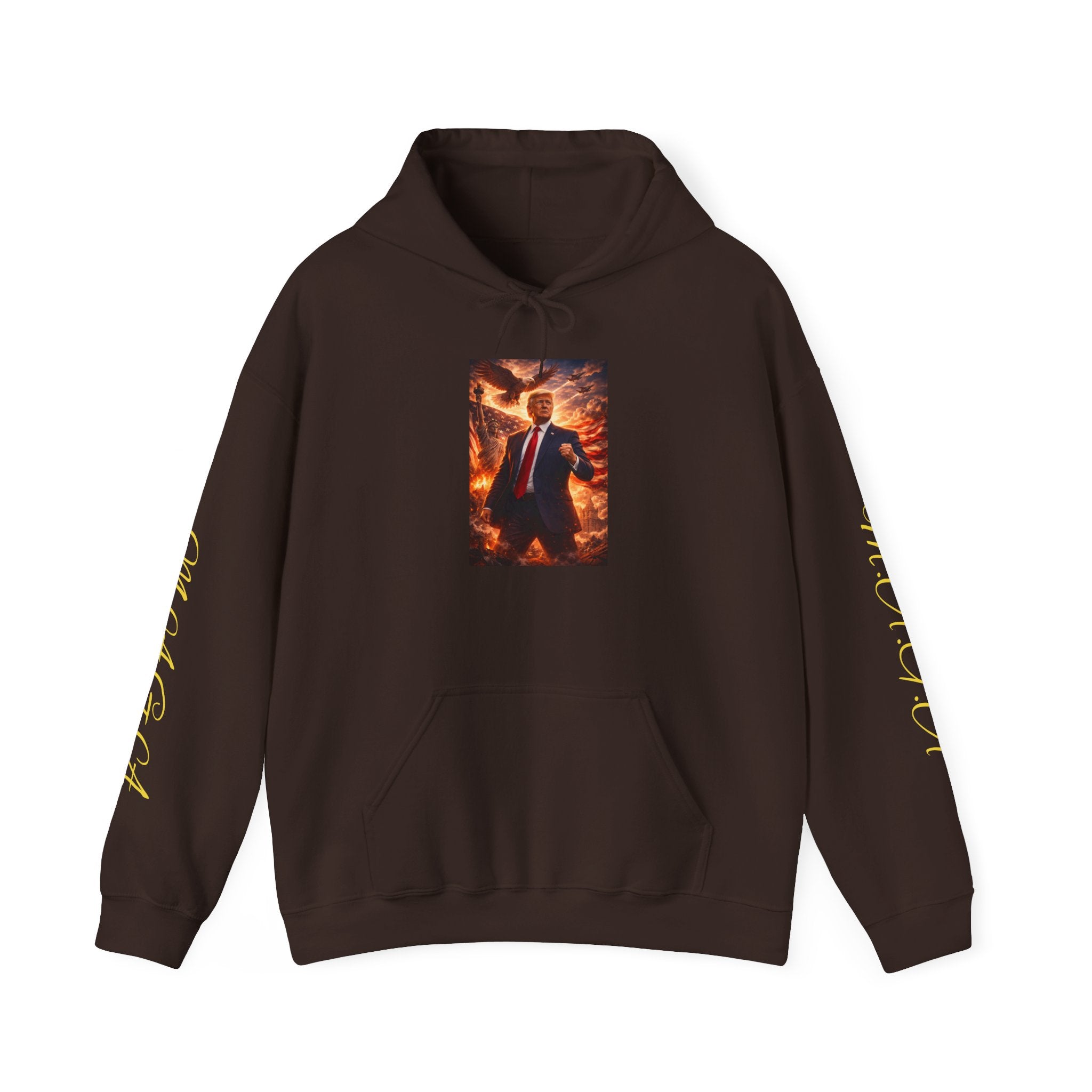 Patriotic Leader Portrait Hoodie