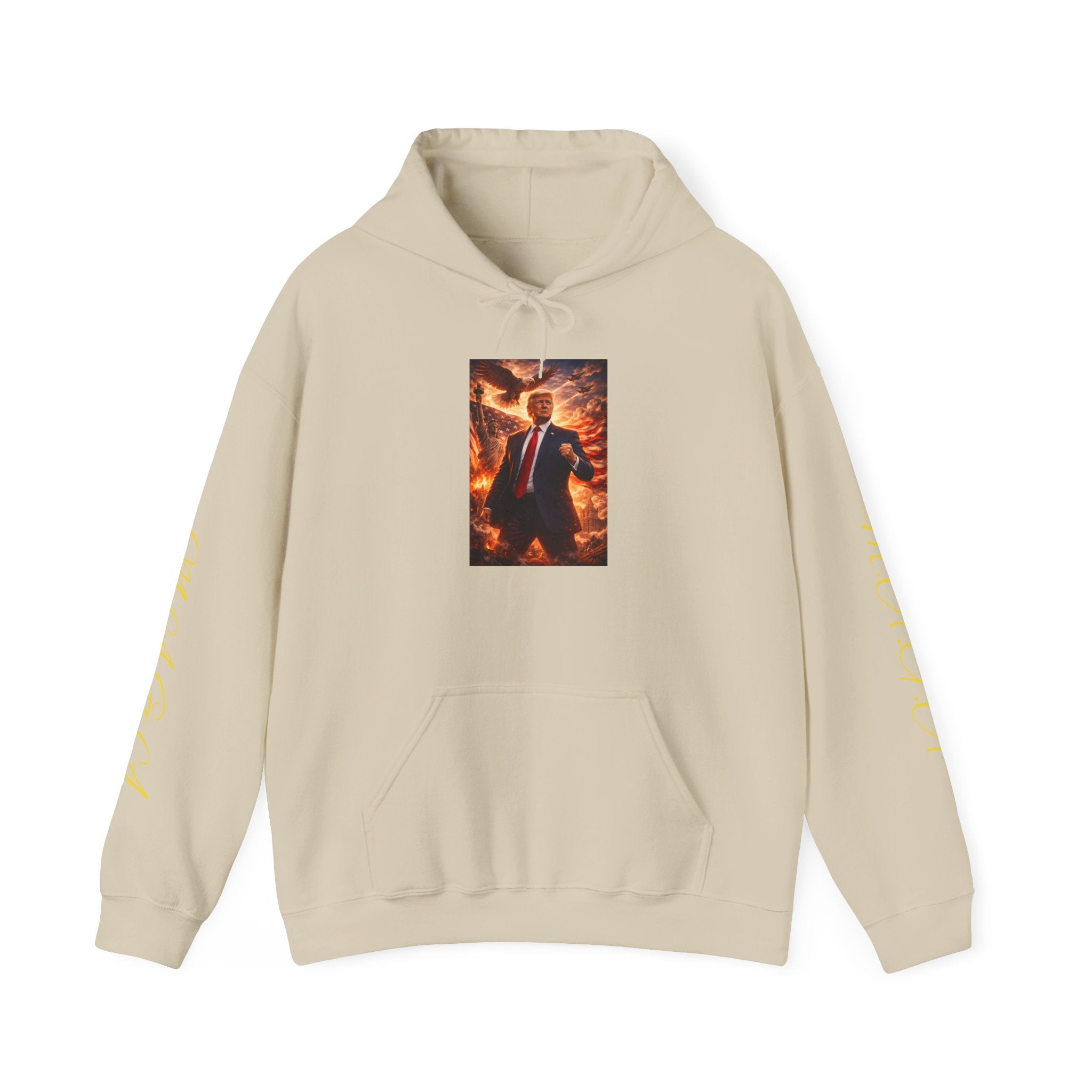 Patriotic Leader Portrait Hoodie