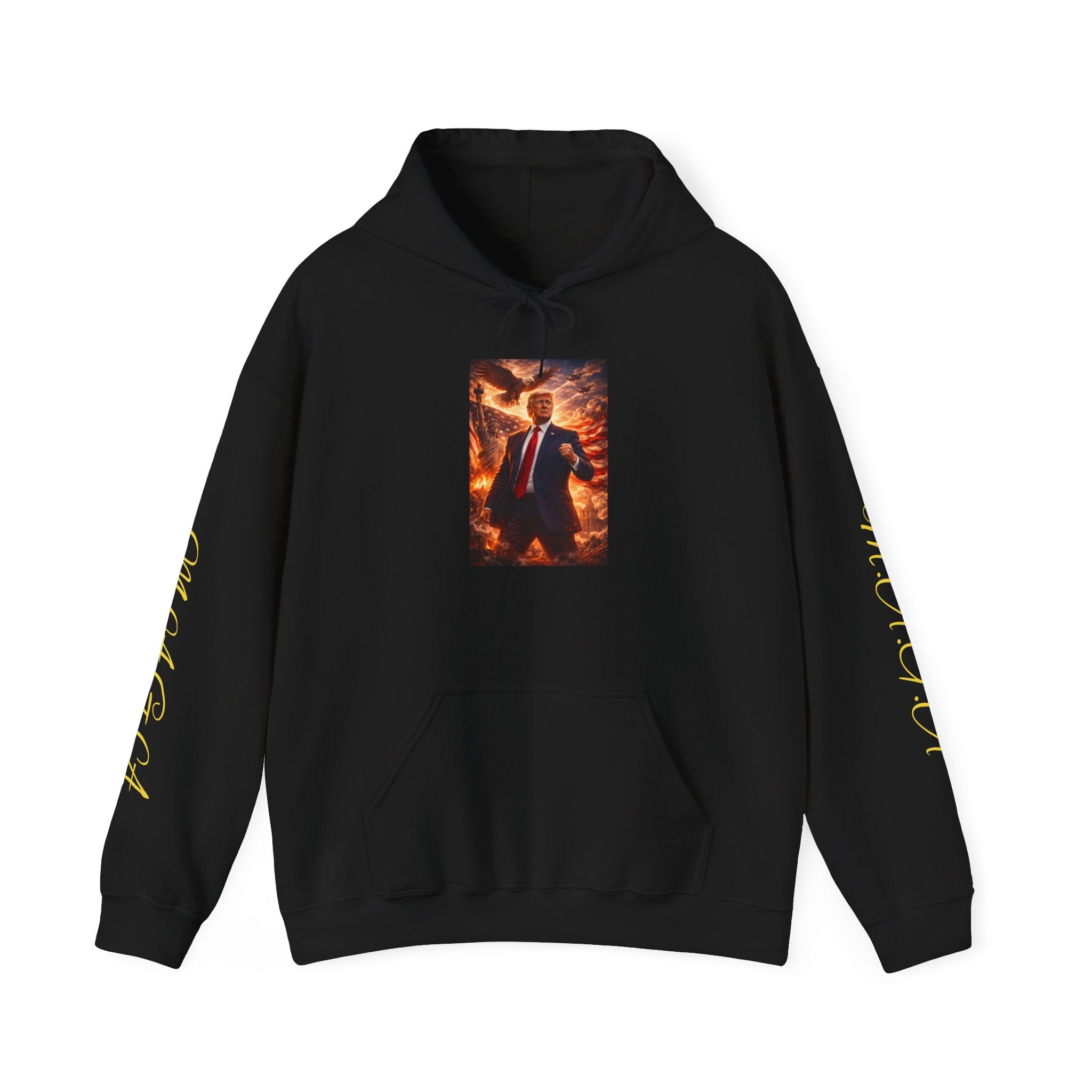 Patriotic Leader Portrait Hoodie