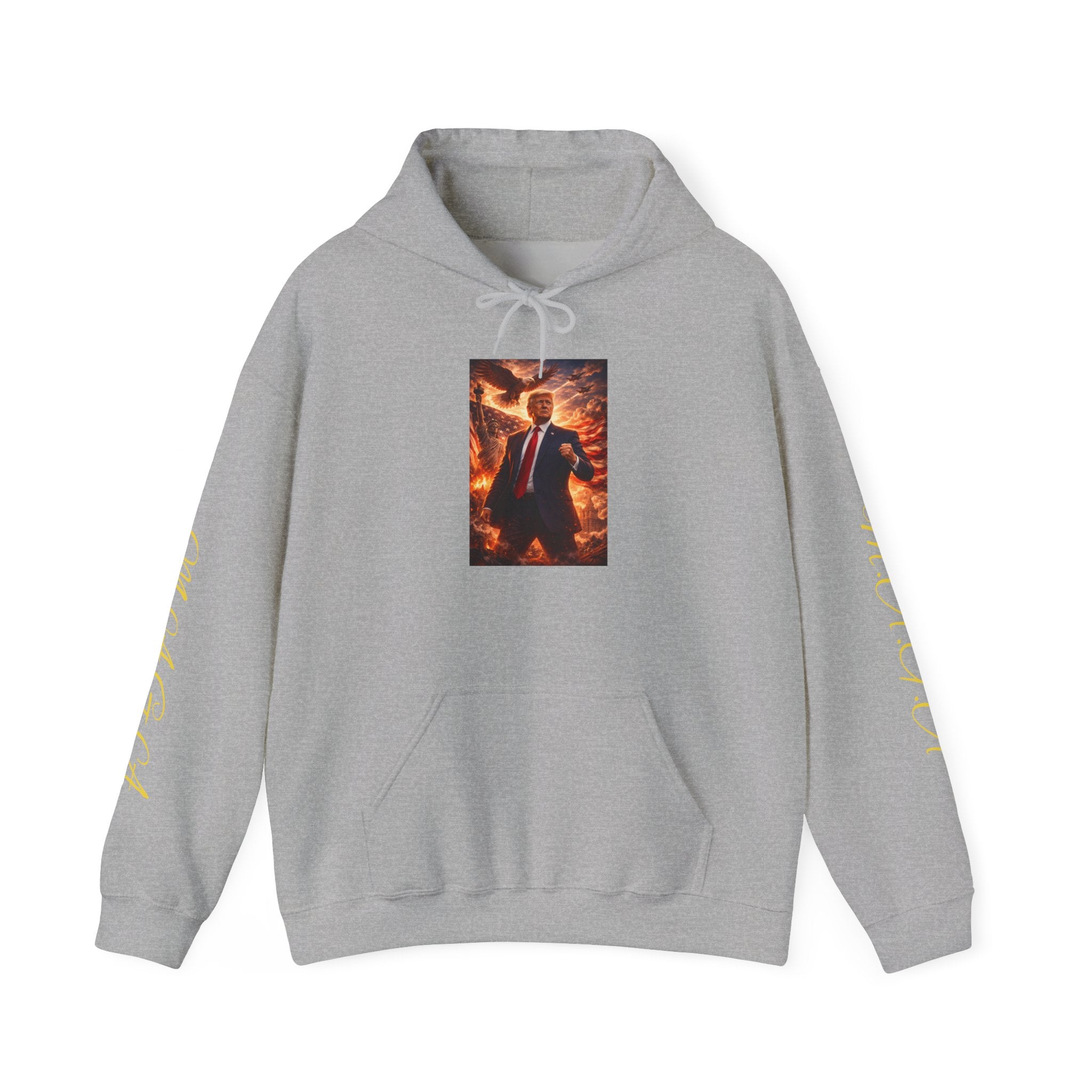 Patriotic Leader Portrait Hoodie