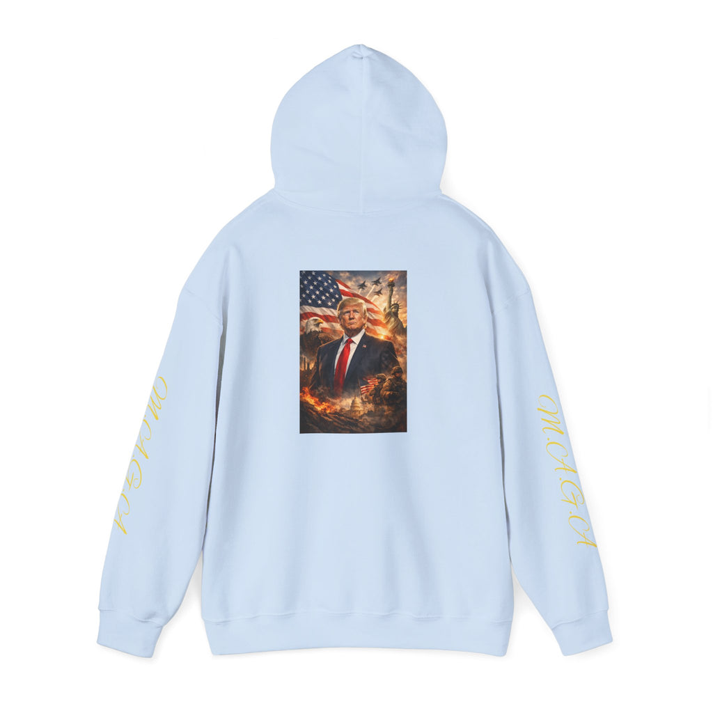 Patriotic Leader Portrait Hoodie