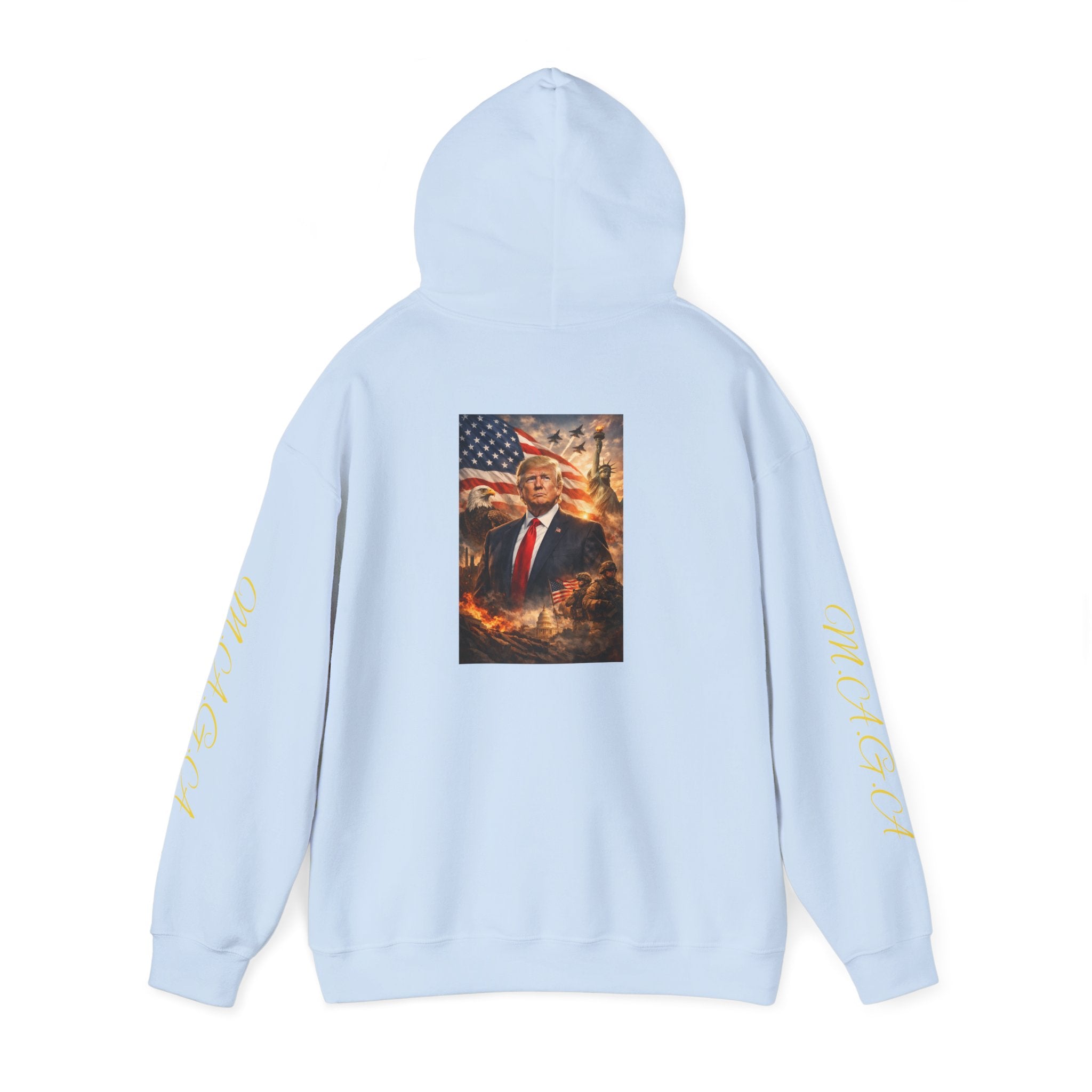 Patriotic Leader Portrait Hoodie